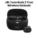 JBL Tune Buds 2 True Wireless Noise Cancelling Earbuds  - Black | TUNEBUDS2