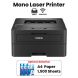 Brother Mono Laser Printer with Network | HL-L2460DN