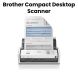 Brother Compact Desktop Scanner For Easy Scanning | ADS-1300