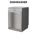 Indesit Dishwasher 13 Place Settings - Silver | DFE 1B19 X UK