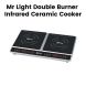 Mr. Light Double Burner Infrared Ceramic Cooker | MR1905