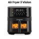 Nutricook Air Fryer 3 5.7L Digital Air Fryer, Large Capacity Oil-Free Fryer for Healthy Cooking | NC-AF357V