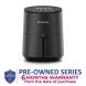 Nutricook Air Fryer Mini V2 3.3LDigital Air Fryer – Compact Space-Saving Design, Rapid Hot Air Technology, Healthy Oil-Free Cooking - Black | NC-AFM033K