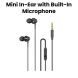 Awei Wired Mini In-Ear with Built-In Microphone 3.5mm | PC-1