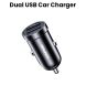 Awei Dual USB Car Charger 5V 2.4A Mini Fast Charger | C-826