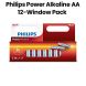 Philips Power Alkaline AA 12-Window Pack |LR6P12B/97