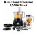 Hamilton Beach 11-in-1 Food Processor 1,000W - Black | FP1012-ME