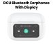 DCU Tecnologic Bluetooth Earphones with LED Display – White |34152080