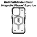UAG Pathfinder Magsafe Clear Case for iPhone 16 Pro Ice | 114464114343