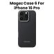 Pitaka Magez Case 6 for iPhone 16 Pro Black/Grey Twill | KI1601PA