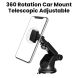 Heatz Universal Magnetic Car Mount 360 - Black | ZH78