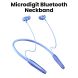 Microdigit Wireless Neckband - Navy Blue | MEDE481