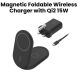 BELKIN BoostCharge 2-in-1 Wireless Charging Stand with Magnetic Qi2 15W - Black | WIZ028MYBK