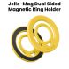 Moxedo Jello-Mag Dual-Sided Silicone MagSafe Ring Holder - Yellow | MX-DSR020-YL