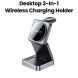 Acefast Desktop 3-in-1 Wireless Charging Holder - Black | E20
