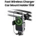 Acefast Car Wireless Charging Holder - Black | D17