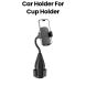 Acefast Car Holder for Cup Holder - Black | D24