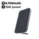 Aukey 6700mAh Maga Air Power Bank with 20W PD - Gray |PB-MS01-GY