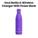 Goui Loch Bottle Wireless Charger & Power Bank - Lavender |G-BOT-LL
