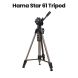 Hama STAR 61 Tripod 1x6 - Black and Silver |4161