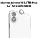 Momax iPhone 16 6.1" / iPhone 16 Plus 6.7" AR 2 Lens Glass Clear |PZAP24CS1D
