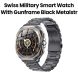Swiss Military DOM7 Smart Watch with Gunframe Black Metal Strap |SM-WCH-DOM7-GUNF