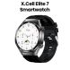 Xcell Elite7 Smartwatch Gunframe with Black Silicon Strap - Gunmetal | XL-WCH-ELITE7-GUNF