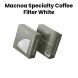 Macnoa Specialty Coffee Filter 100 Pcs - White | MA-24COFL-WT