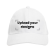Cotton Cap Printed with Your Personalized Design - White