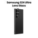 Amazingthing Camera Lens Protector for Samsung S24 Ultra – Black | S24UCAMBGLA