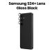 Amazingthing Camera Lens Protector for Samsung S24+ – Black | S24PCAMBGLA