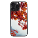 iPhone 15 Pro Max Black Case Printed With Mountain Lake Autumn Landscape