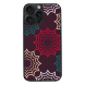 iPhone 15 Pro Max Black Case  Printed With Geometric Pattern
