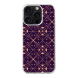 iPhone 16 Pro Max Transparant Case Printed With Gradient Art Deco Pattern