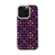 iPhone 16 Pro Transparant Case Printed With Gradient Art Deco Pattern