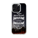 iPhone 16 Pro Transparant Case Printed With Positive Lettering With Photo
