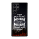 Samsung S24 Ultra Black Case  Printed With Positive Lettering With Photo