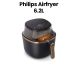 Philips Series 3000 Airfryer See-Through Basket 4.2L | Black | NA322/09