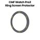 CMF Watch Pro 2 Metal Bezel Case Cover with Ring – Smart Bracelet Screen Protector - Grey/Green
