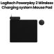 Logitech PowerPlay 2 Wireless Charging System Gaming Mouse Pad | Black | 74807
