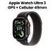 Apple Watch Ultra 3 GPS + Cellular 49mm Black Titanium Case with Black/Charcoal Trail Loop S/M | MF1D4AF/A