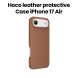 HOCO Leather Protective Case for iPhone Air – Brown | DG29