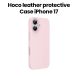 HOCO Leather Protective Case for iPhone 17 – Pink | DG29