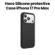 HOCO Silicone Protective Case for iPhone 17 Pro Max – Black | DG30
