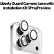 Liberty Guard iPhone 17 Pro/Pro Max Camera Lens with Installation Kit Silver Titanium | LGCLGL17S-SL