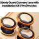 Liberty Guard iPhone 17 Pro/Pro Max Camera Lens with Installation Kit Orange Titanium | LGCLGL17S-OR
