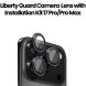 Liberty Guard iPhone 17 Pro/Pro Max Camera Lens with Installation Kit Grey Titanium | LGCLGL17S-GY