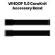 WHOOP 5.0 CoreKnit Accessory Band – Jet Black | 959-13-000-036-059