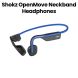 Shokz OpenMove Wireless Neckband Headphones with Mic – Blue | S661BL