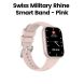 Swiss Military Rhine 3 Smart Band with Talking Feature & Heart Rate Monitor – Pink |SM-BAND-RHINE3-PNKFPNKS